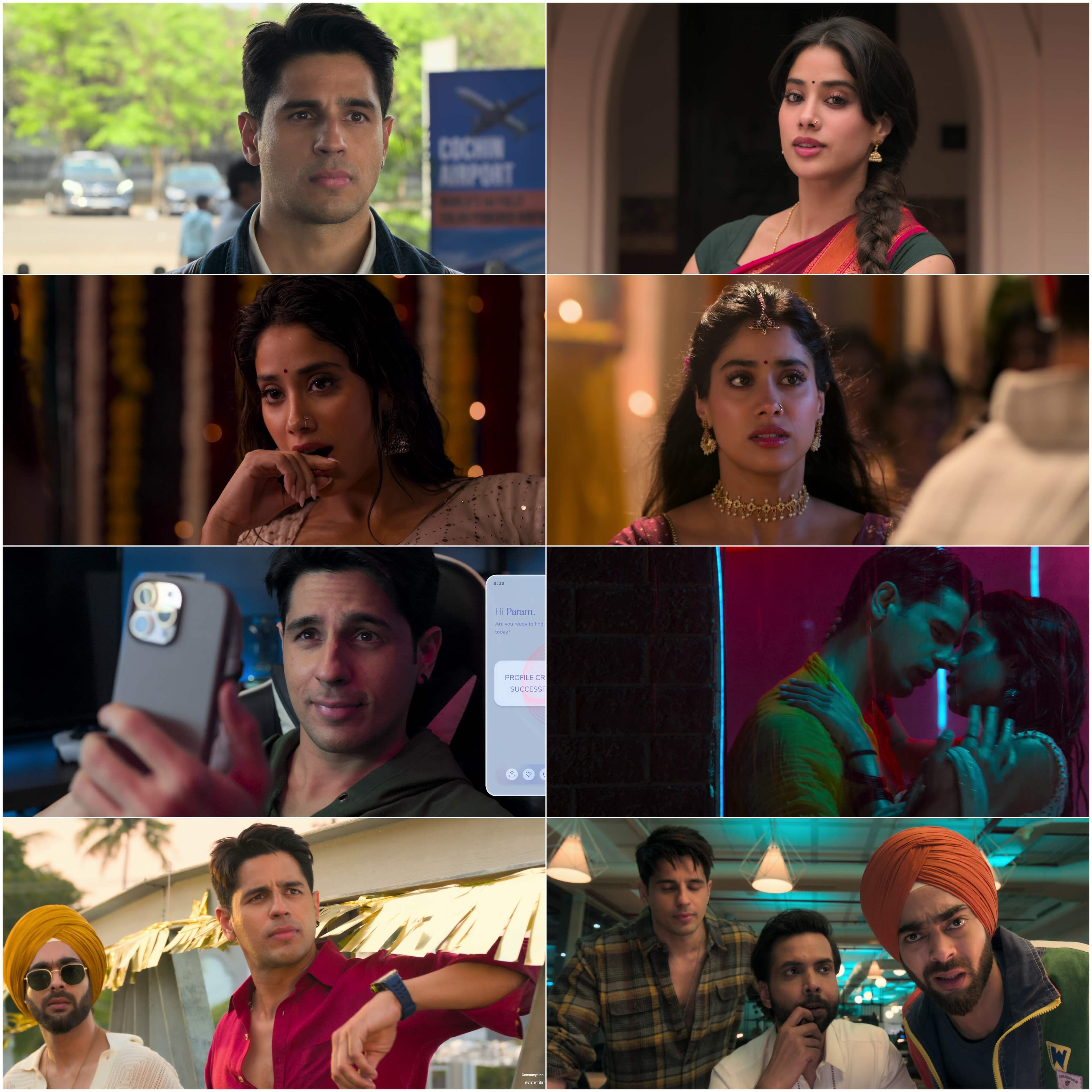 Screenshot 1 for Param Sundari (2025) Bollywood Hindi Movie HD ESub